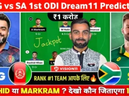 AFG vs SA Dream11 Prediction: आज इस तरह बनाओ ₹1 करोड़ जीतने वाली टीम, देखो पूरी टीम!