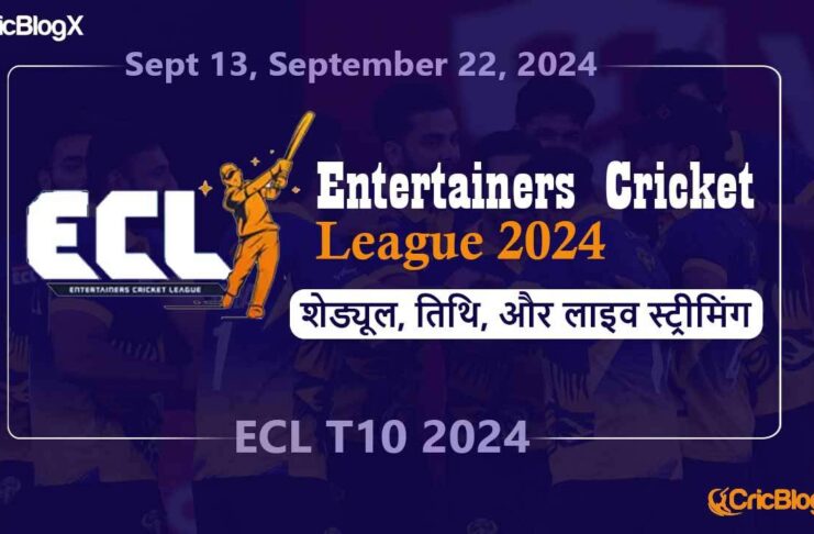 Entertainers Cricket League 2024